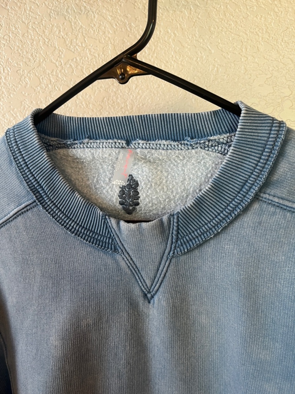 Free People Movement Blue Sweatshirt size XS - Picture 2 of 11